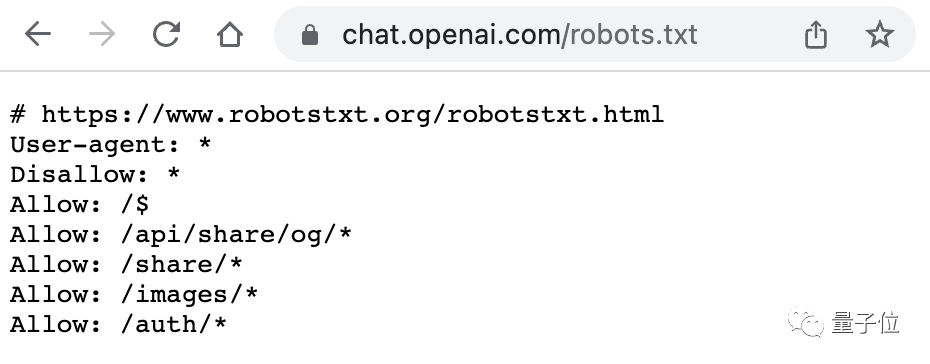 OpenAI：ChatGPT将遵守爬虫协议，网站可拒绝白嫖